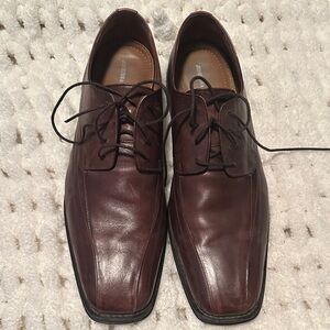 Johnston & Murphy Dark Brown Men's Oxfords